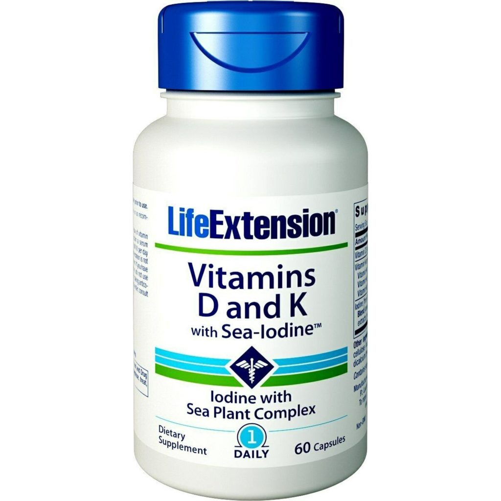 Vitamins D and K with Sea-Iodine™